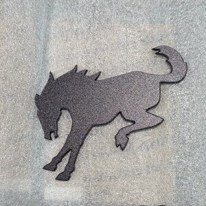 Ford Bronco Emblem- textured black